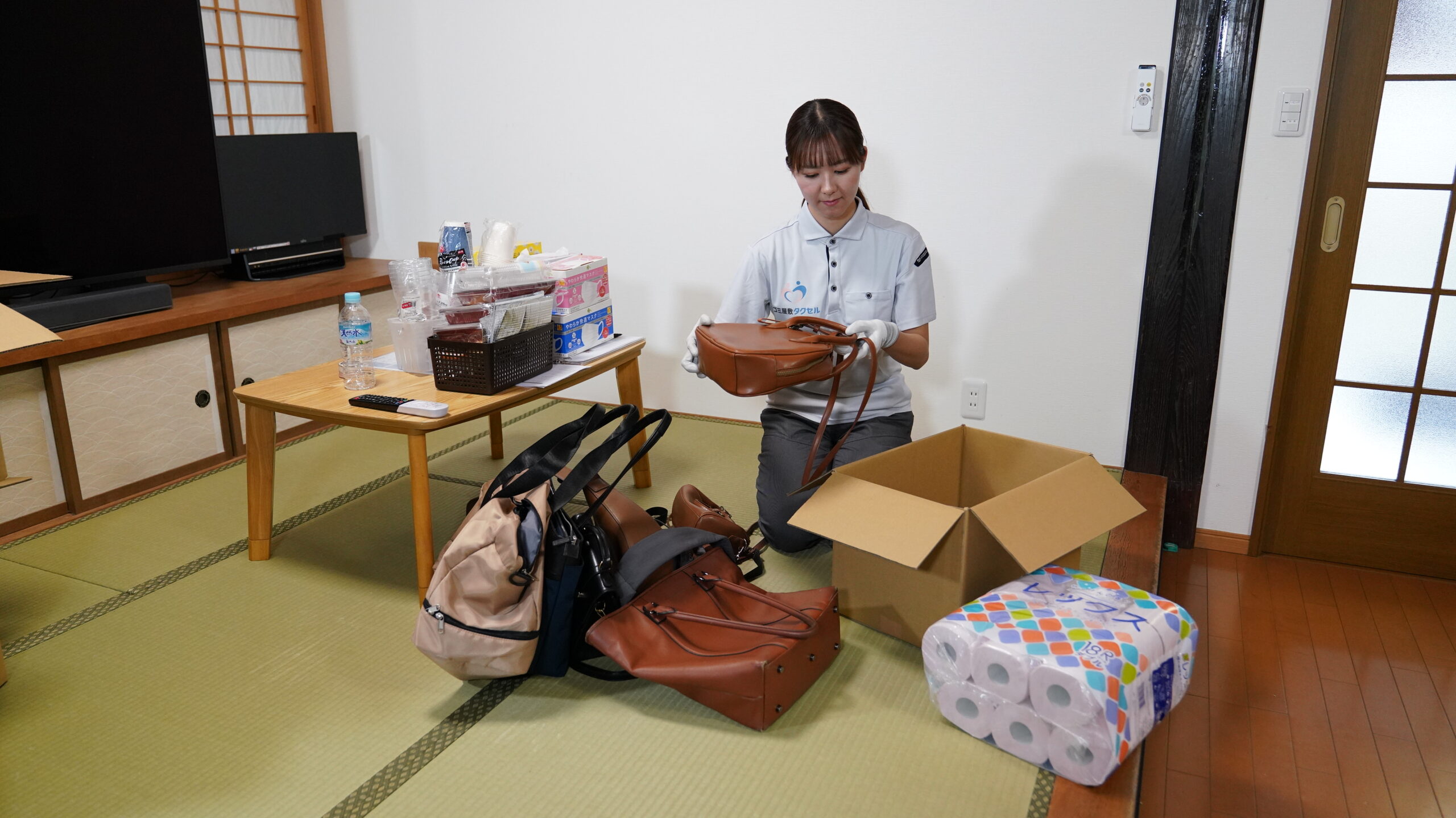 衣類・布類の仕分け